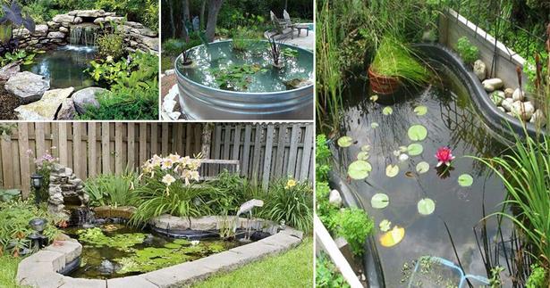 Идеи за дизайн на малко градинско езерце kleine-gartenteich-design-ideen-46_11