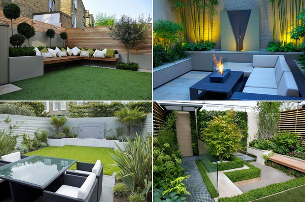 Съвременни градински дизайни за малки градини