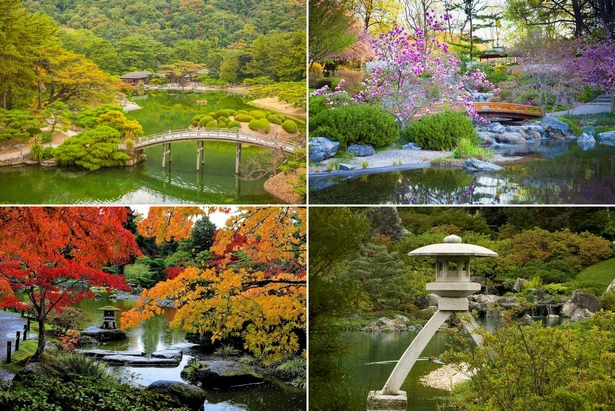 Снимки японски градини