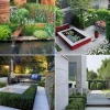 Модерен съвременен дизайн на градината